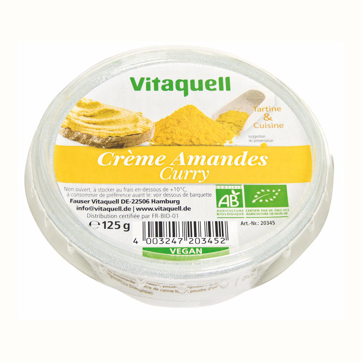 Crème Amandes Curry