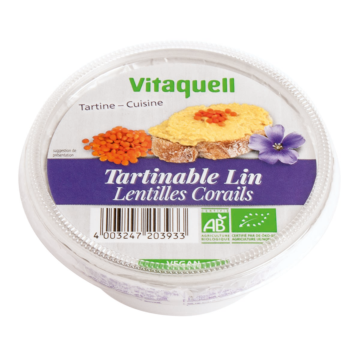 Crème de Lin Lentilles Corail