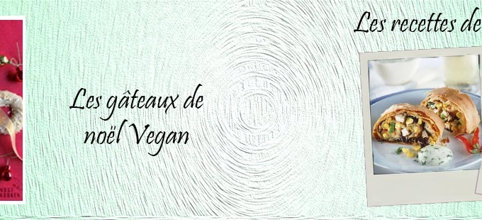 Les gâteaux de noël Vegan